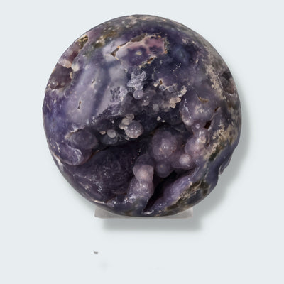 Trauben Achat Druzy Kugeln aus Indonesien (381g)