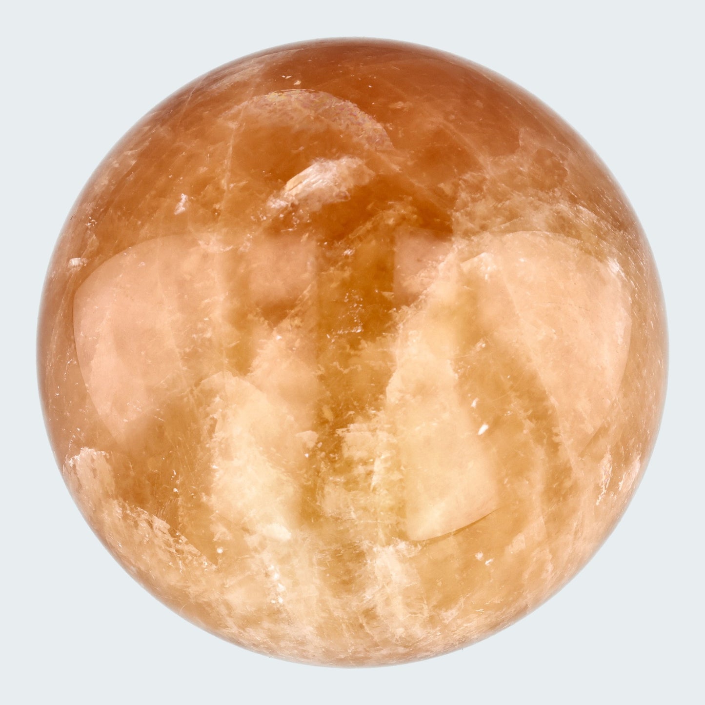 Gelber Calcit Kugel aus Jiangxi, China (2293g)