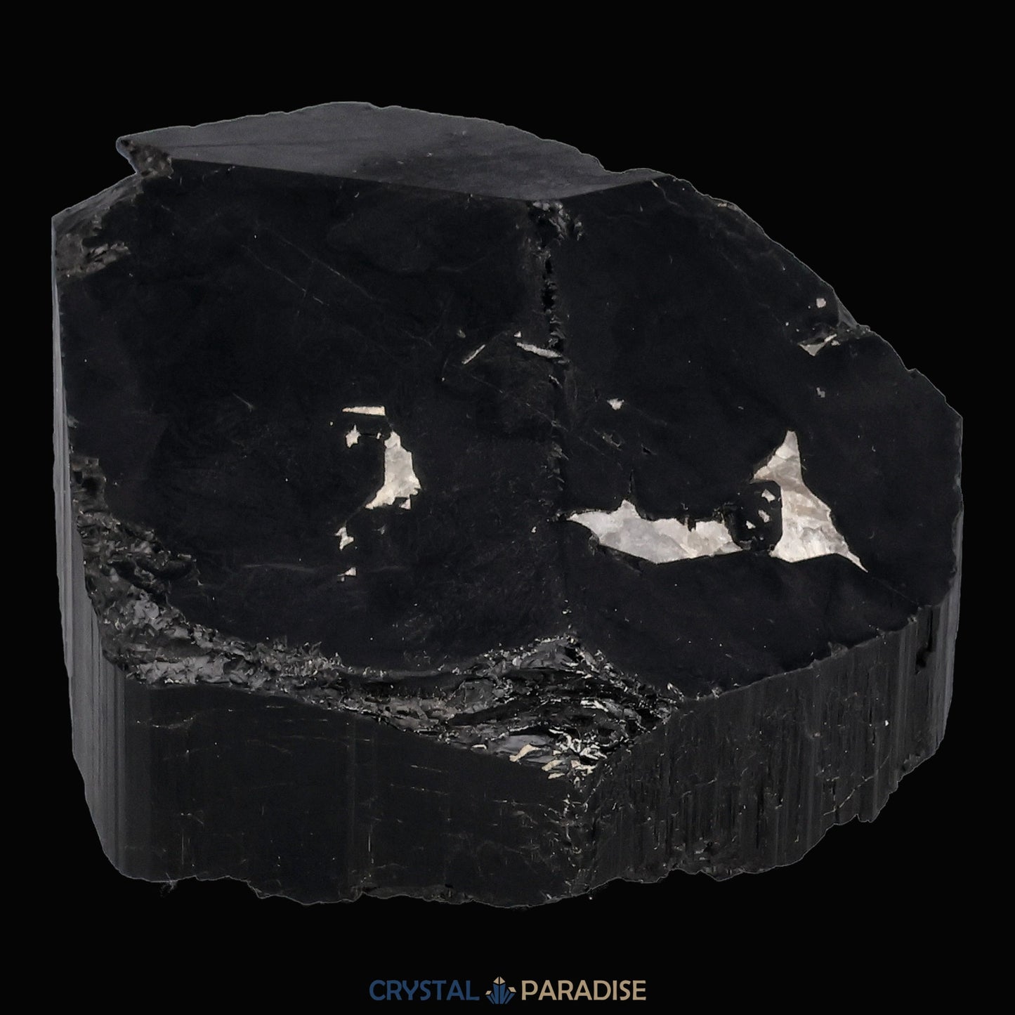Schwarzer Schörl Turmalin aus Brasilien (184g) - crystal paradise