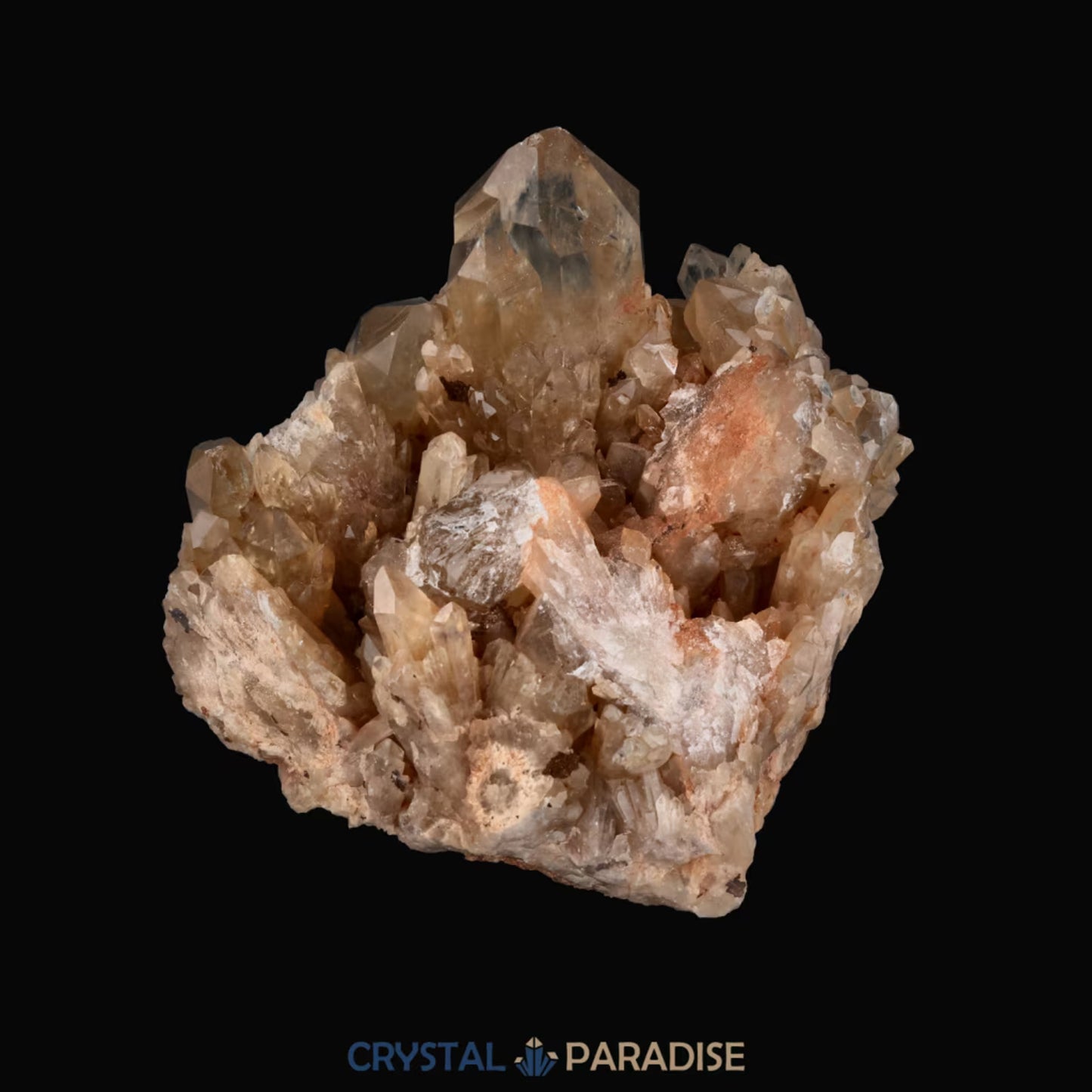 Citrin Handstufe aus Kunduluni, Kongo (1707g) - unbehandelt - crystal paradise