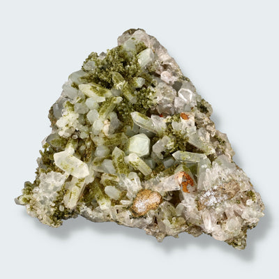 Epidot und Bergkristall aus der Türkei (254g)