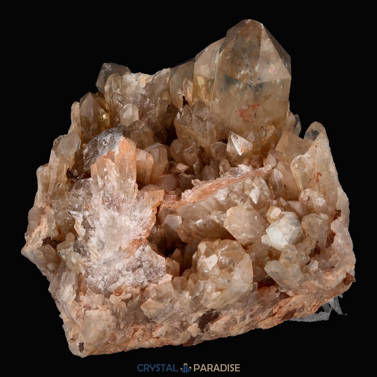 Citrin Handstufe aus Kunduluni, Kongo (1707g) - unbehandelt - crystal paradise