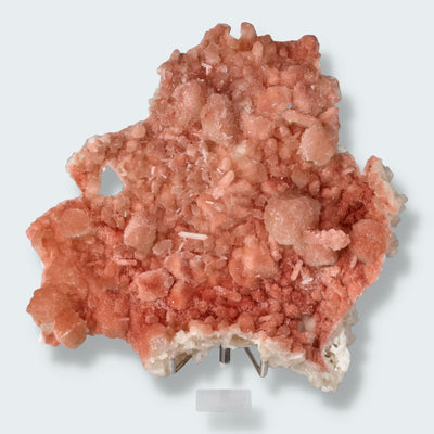 Hämatit an Stilbit und Calcit aus Indien (625g)