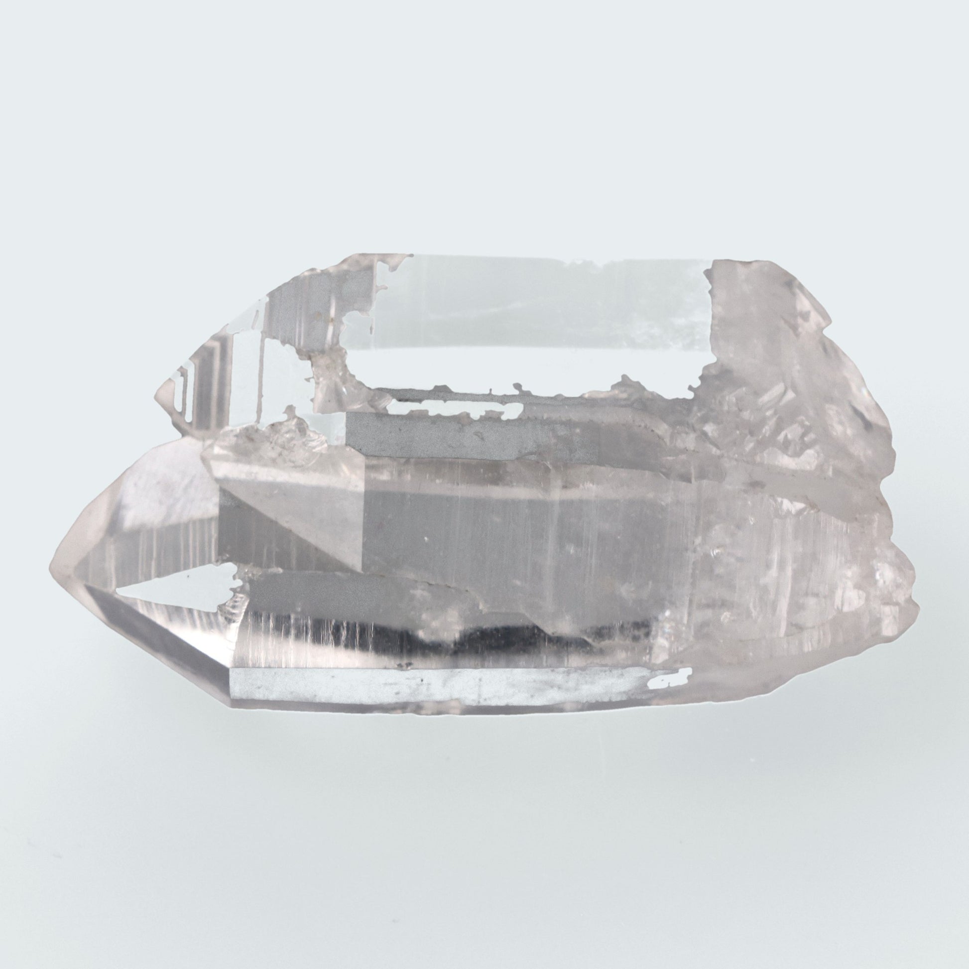 Bergkristall Zwillingsdoppelender (76g)