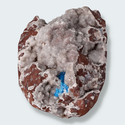 Canvansit auf Stilbit aus Poonah Indien (114g)