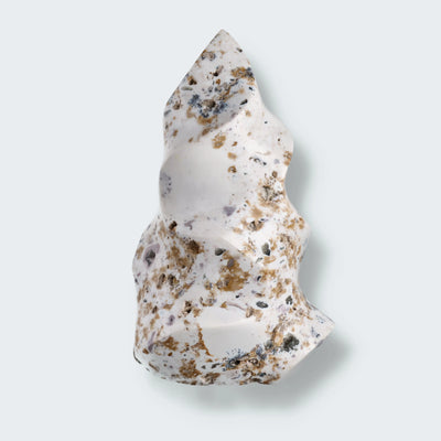 Ocean Jaspis Flamme aus Madargaskar (620g - 14cm)