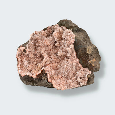 Red Heulandit Geode aus Indien (363g)
