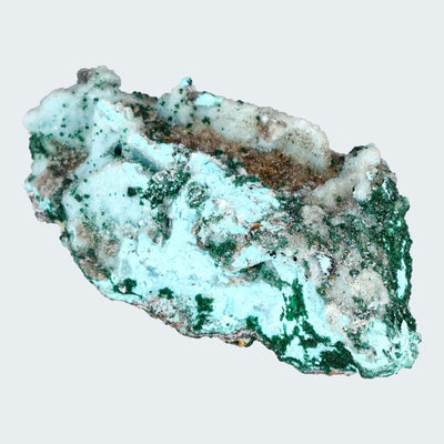 Chrysokoll Stufe aus Tenke-Fungurume, Kolwezi, Lualaba, DR Kongo (35g) - crystal paradise