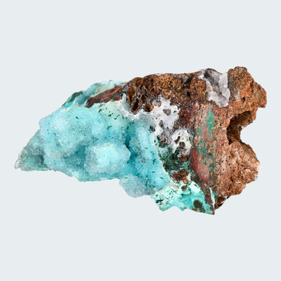 Chrysokoll Stufe aus Tenke-Fungurume, Kolwezi, Lualaba, DR Kongo (92g)