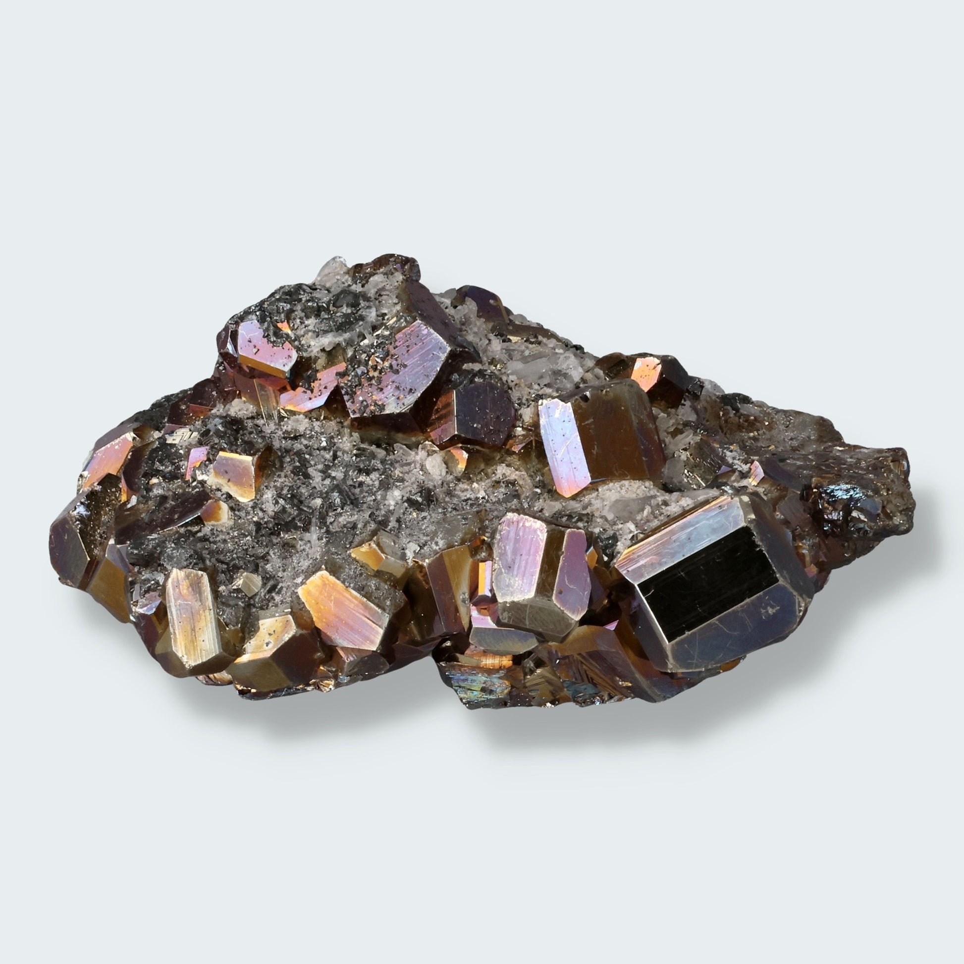 Regenbogen Pyrit aus Indonesien (286g)