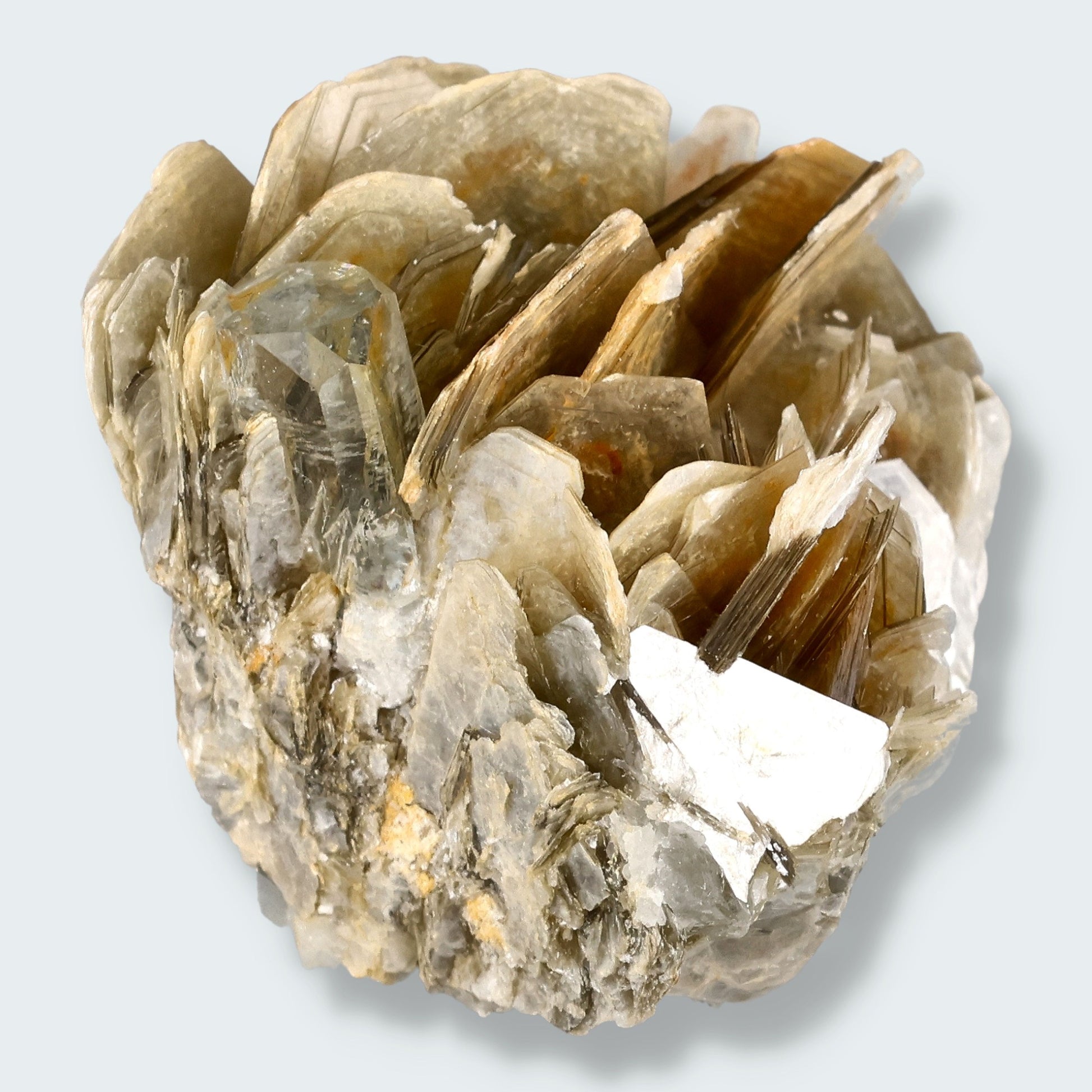 Aquamarin Stufe an Matrix aus Pakistan (27g)