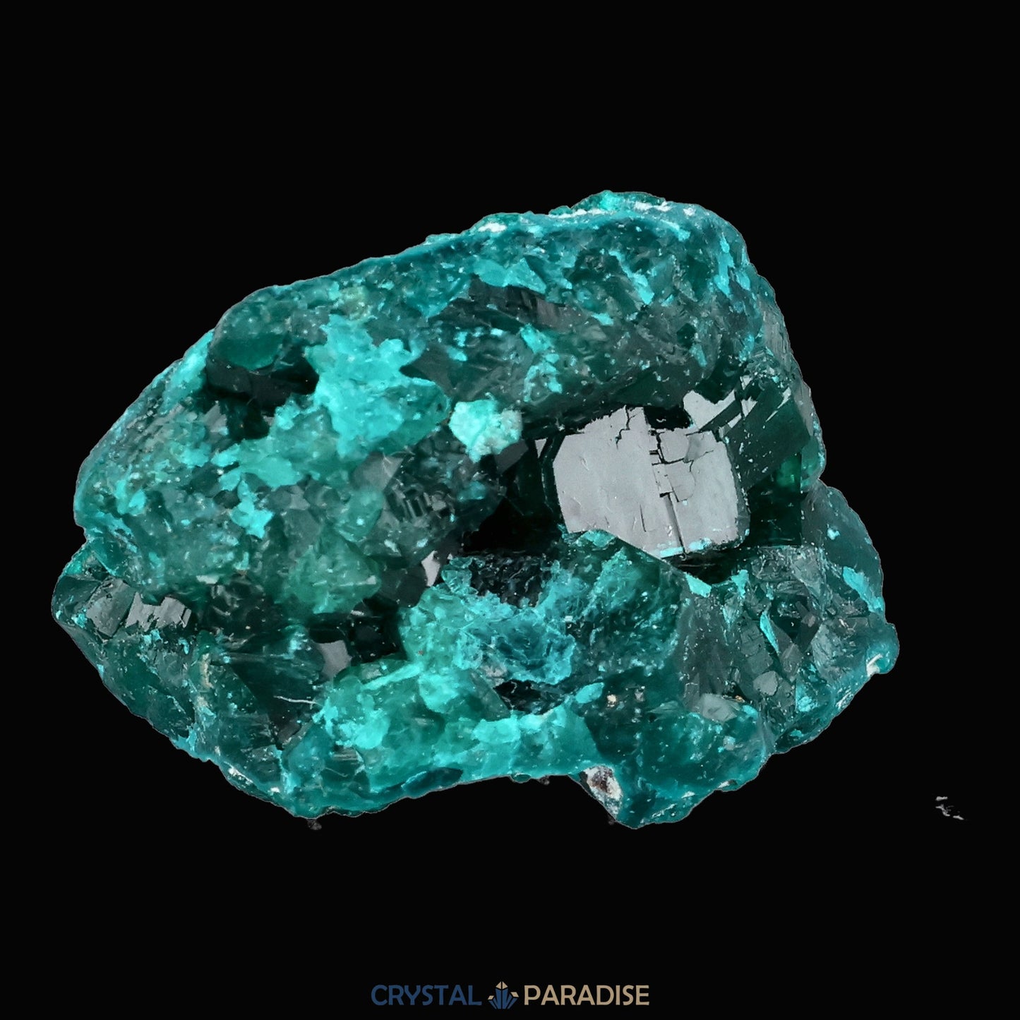 Dioptas aus dem Kongo (21,9g) - crystal paradise