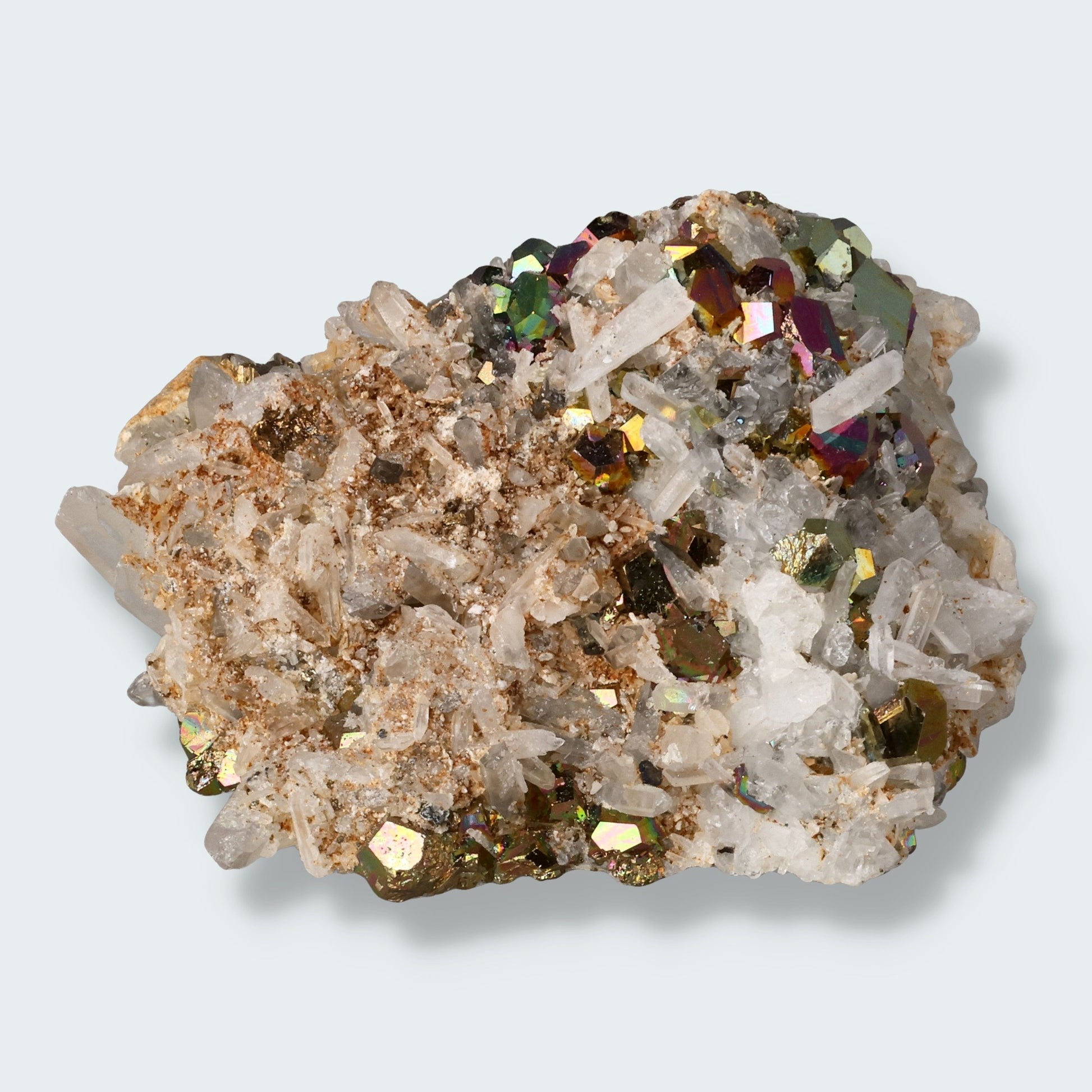 Regenbogen Pyrit aus Indonesien (212g)