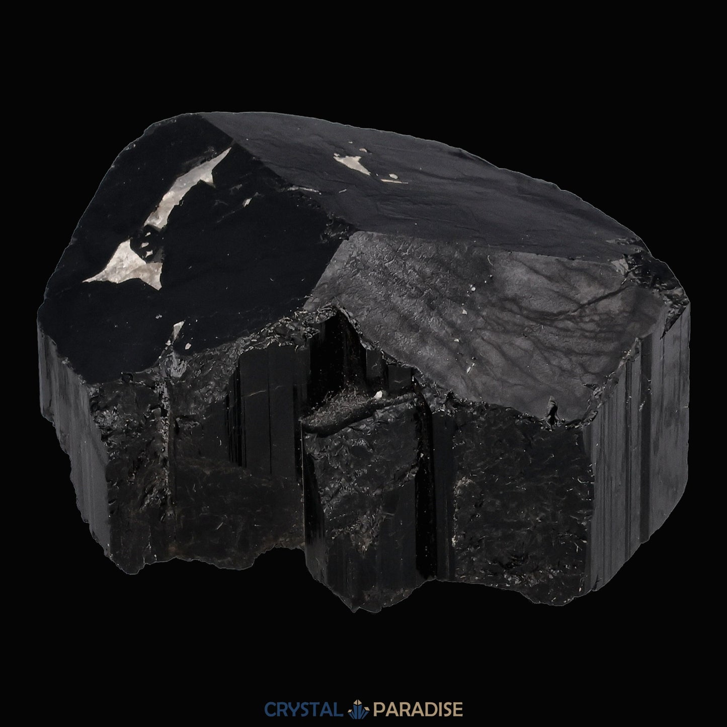 Schwarzer Schörl Turmalin aus Brasilien (184g) - crystal paradise