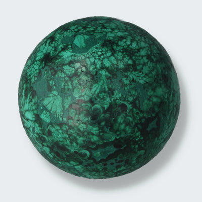 Malachit Kugel aus dem Kongo (432g) 6 cm