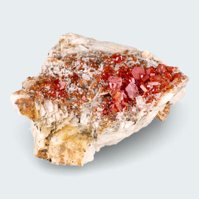 Baryt mit Vanadinit aus Mibladen, Marokko (177g)