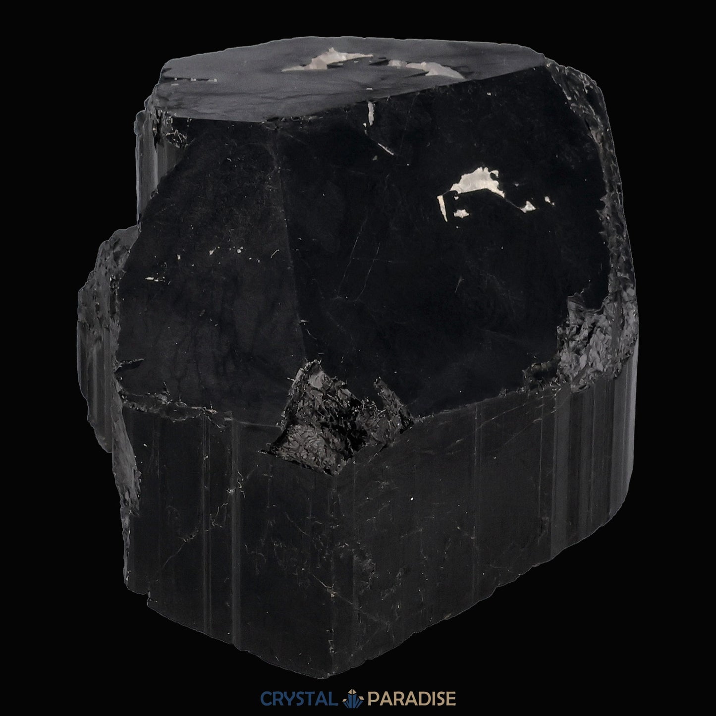 Schwarzer Schörl Turmalin aus Brasilien (184g) - crystal paradise