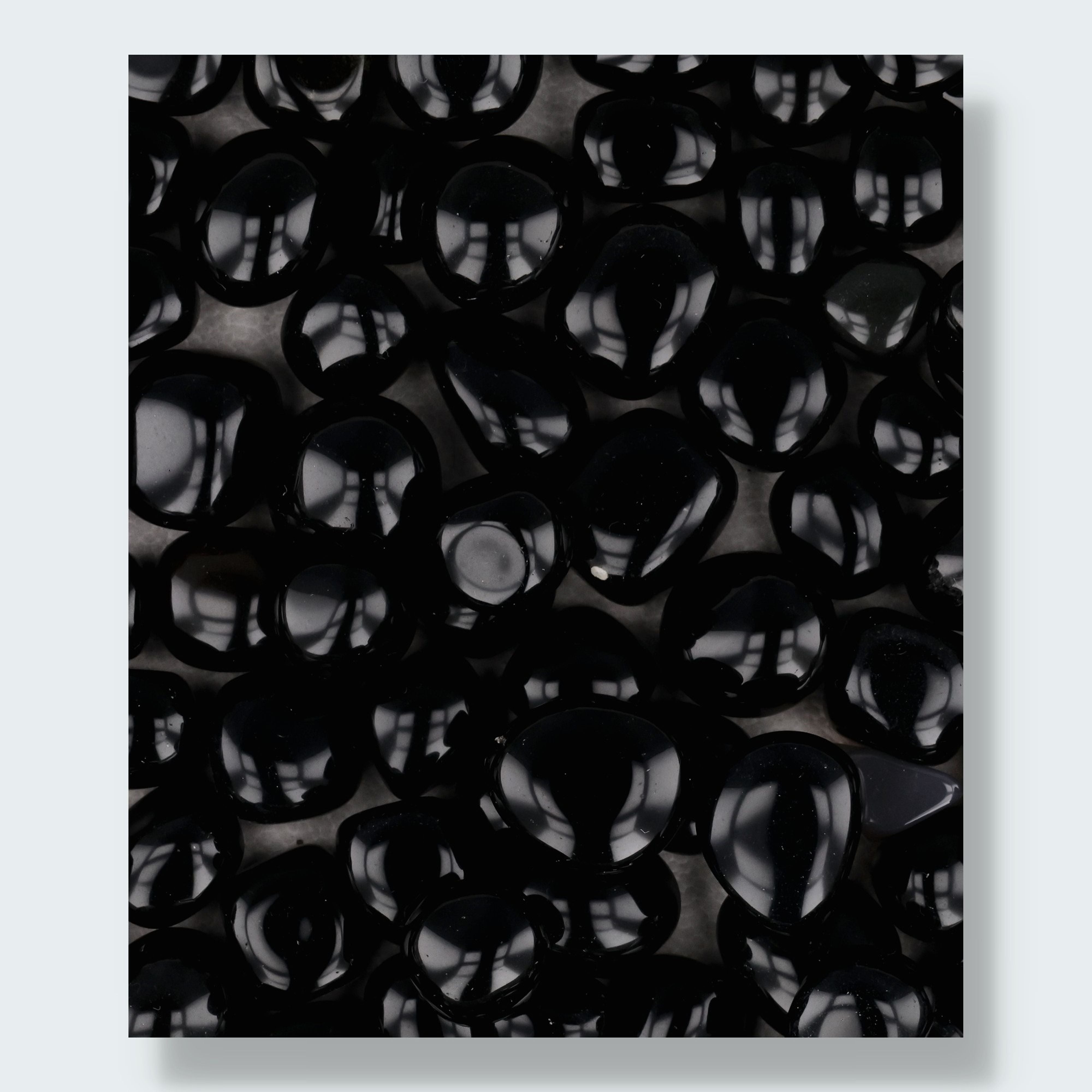 Obsidian Trommelsteine