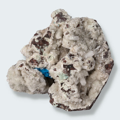 Canvansit auf Stilbit aus Poonah Indien (77g)