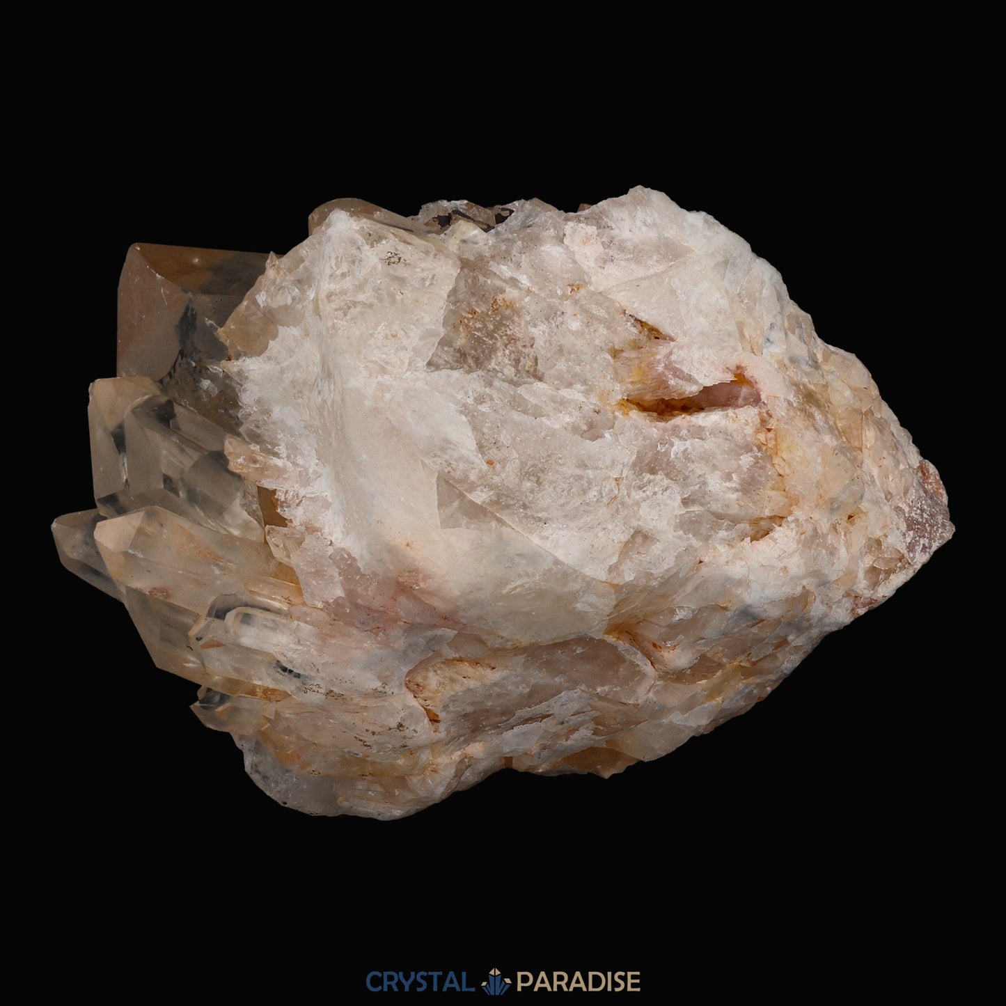 Citrin Handstufe aus Kunduluni, Kongo (543g) - unbehandelt - crystal paradise