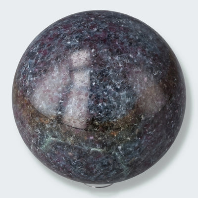 Kyanit & Rubin Kugel aus Tansania