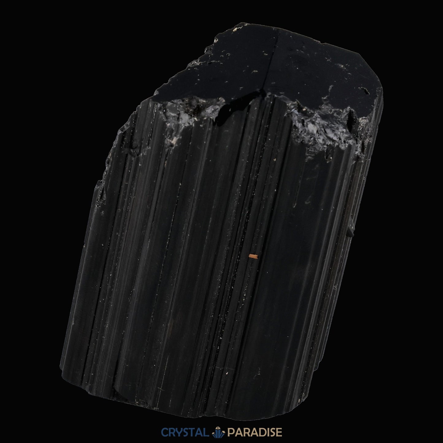 Kluftschwimmer Schwarzer Schörl Turmalin aus Brasilien (209g) - crystal paradise