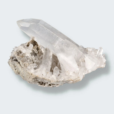 Himalaya Quarz (Bergkristall) aus dem Skardu Tal in Pakistan (190g)