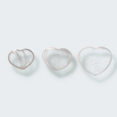 Bergkristall mini Herzen