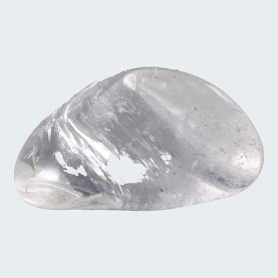 Bergkristall Muschel geschliffen (ca. 30g)