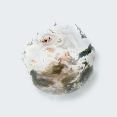 Moosachat Druzy Kugel (ca. 6 cm)