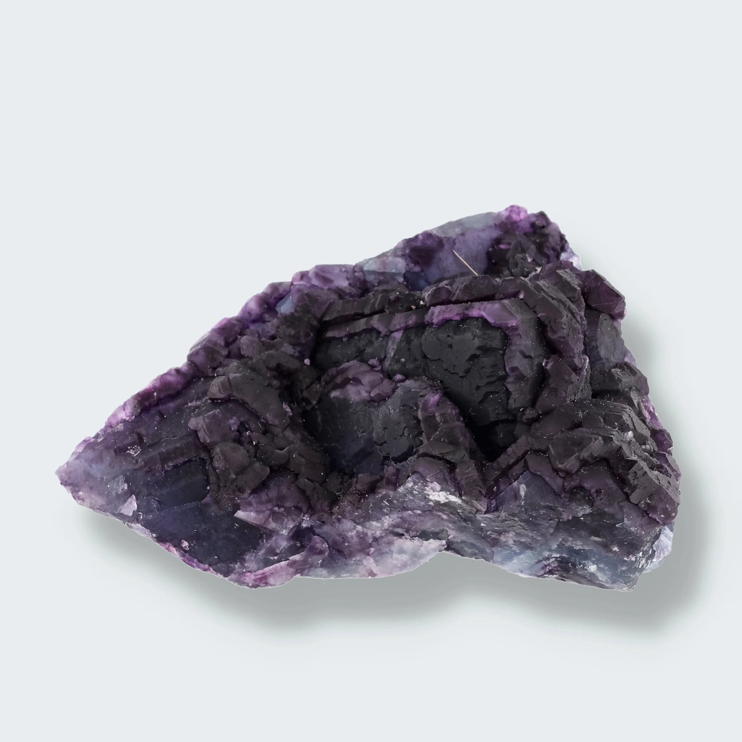 Lila Fluorit aus der Zhejiang, China (202g)