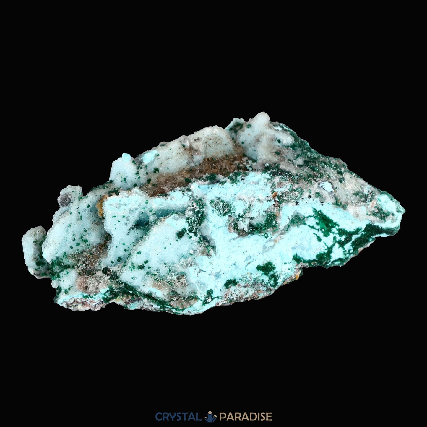 Chrysokoll Stufe aus Tenke-Fungurume, Kolwezi, Lualaba, DR Kongo (35g) - crystal paradise