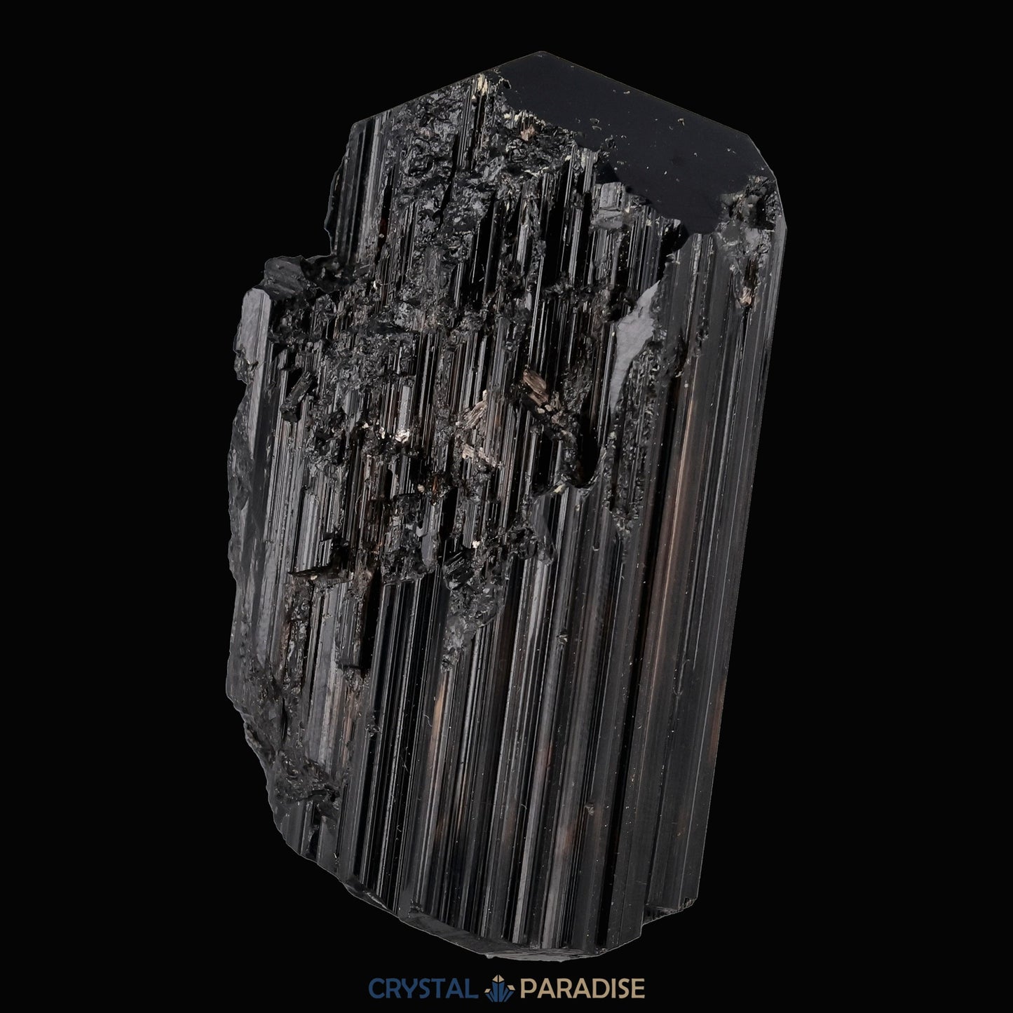 Kluftschwimmer Schwarzer Schörl Turmalin aus Brasilien (209g) - crystal paradise