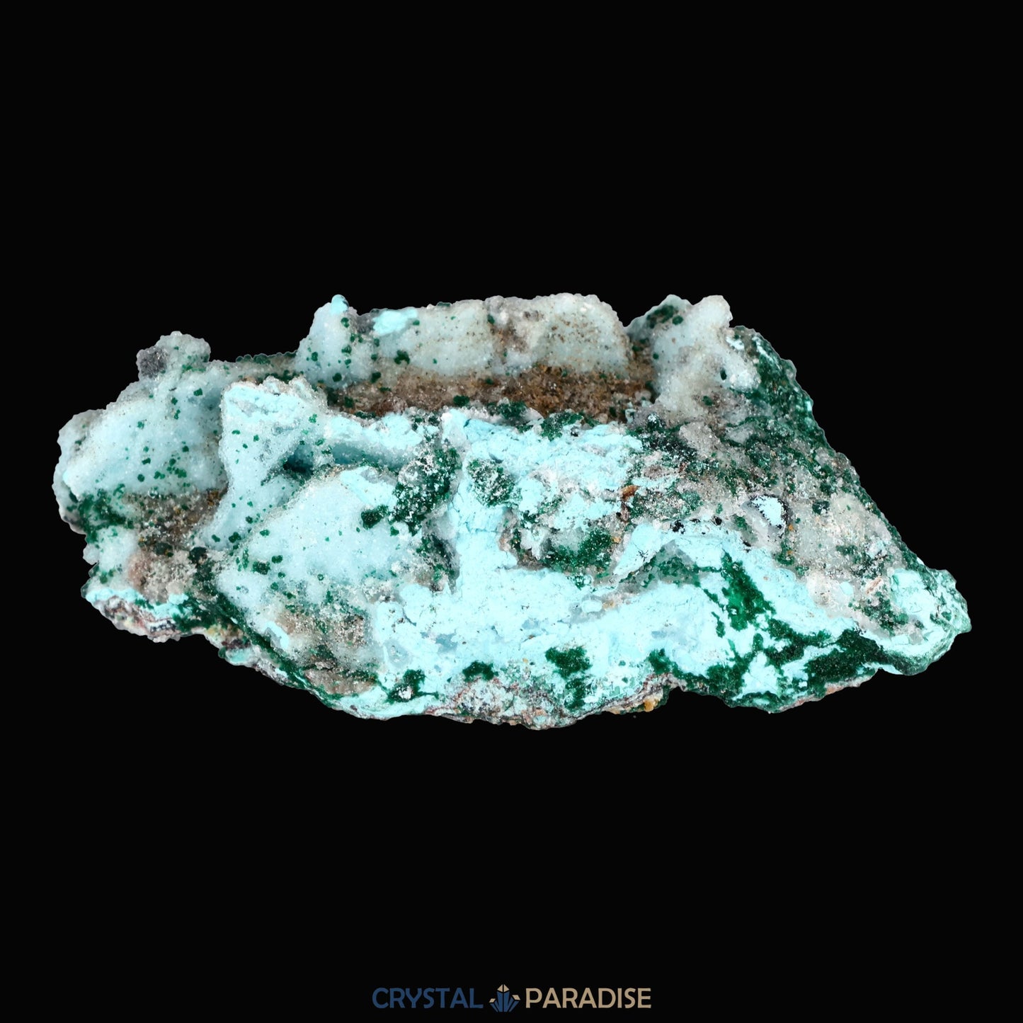 Chrysokoll Stufe aus Tenke-Fungurume, Kolwezi, Lualaba, DR Kongo (35g) - crystal paradise