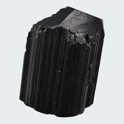 Kluftschwimmer Schwarzer Schörl Turmalin aus Brasilien (209g) - crystal paradise