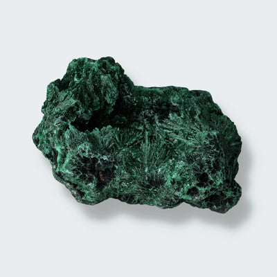 Malachit (fibrös) aus dem Kongo (396g)