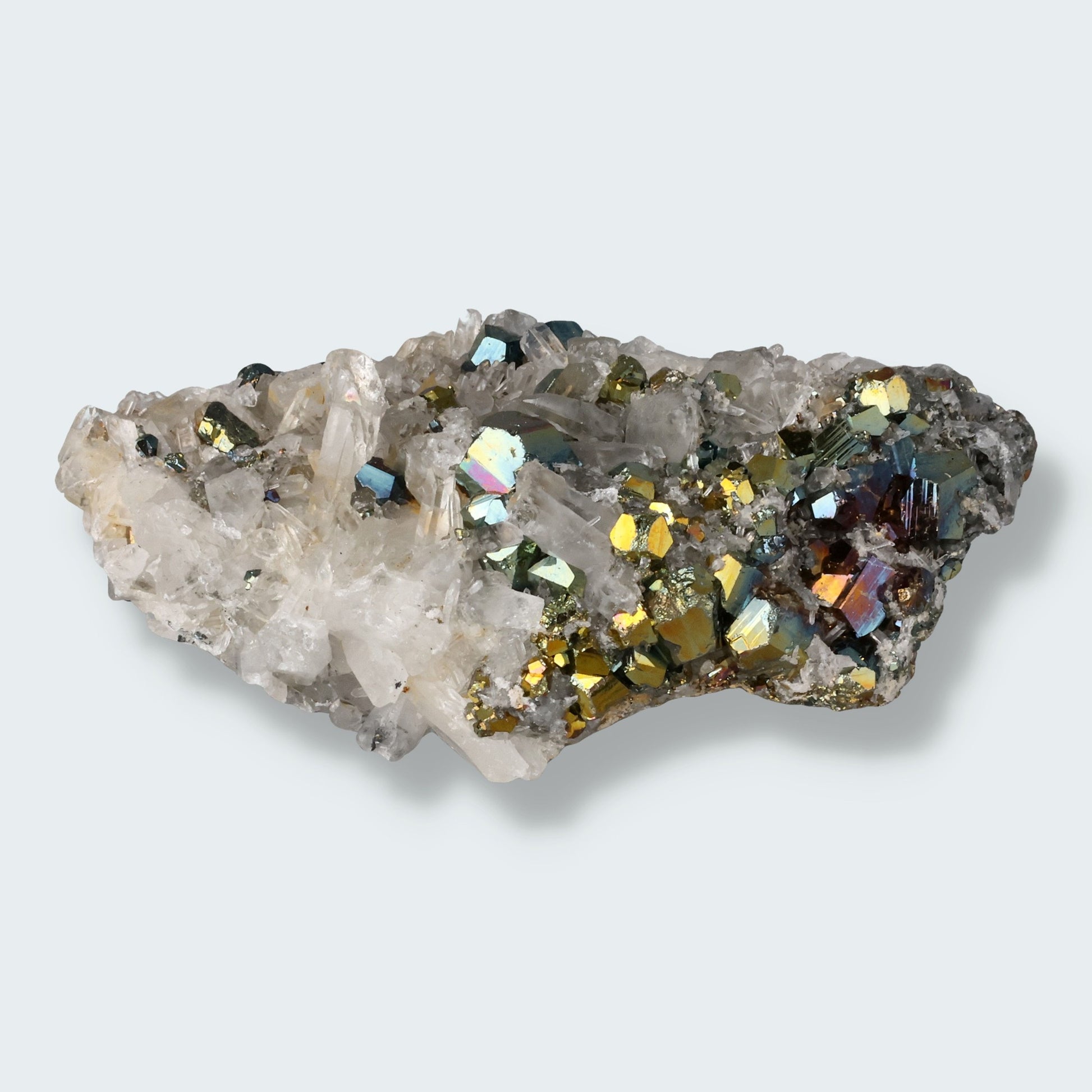 Regenbogen Pyrit aus Indonesien (192g)