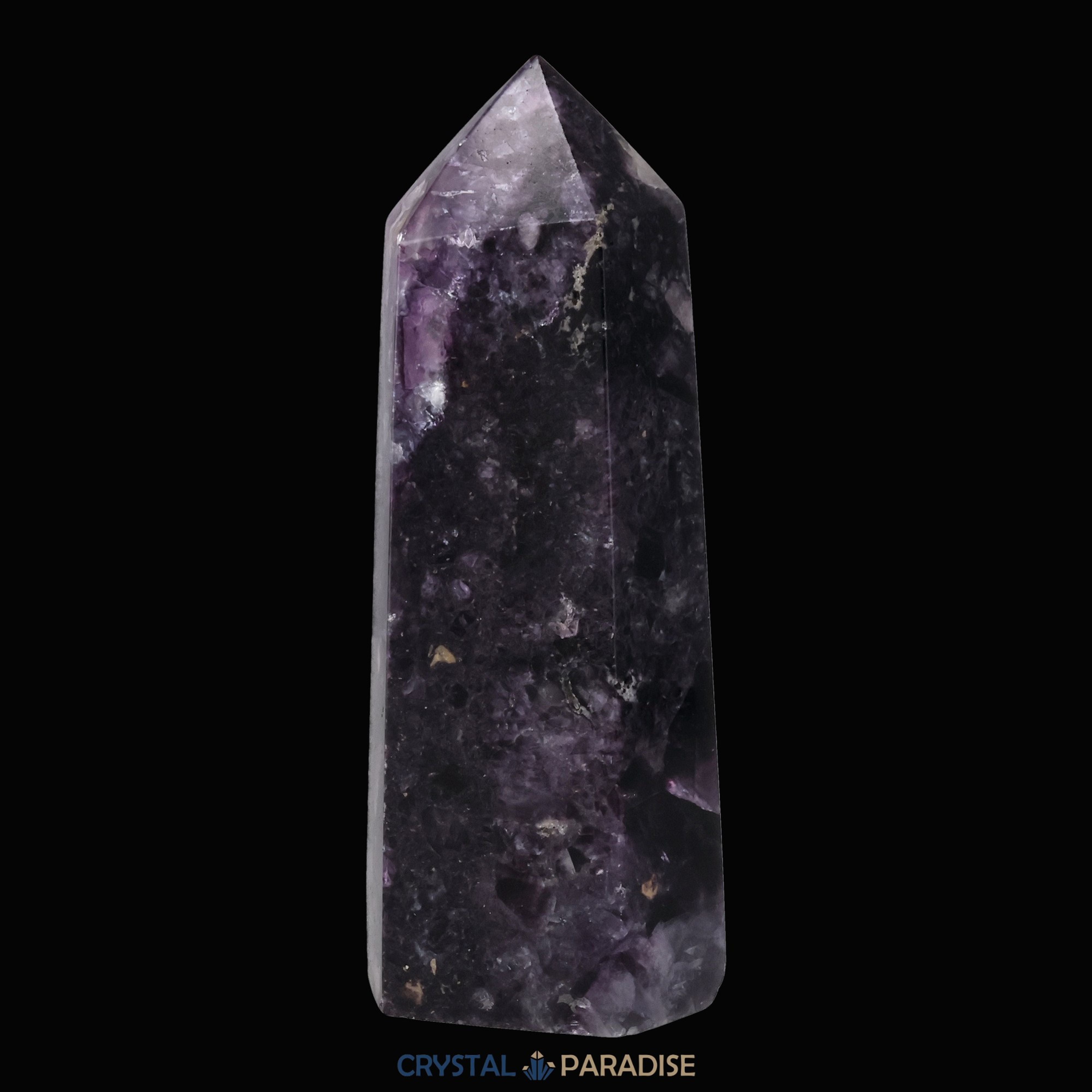 Violetter Fluorit Obelisk aus der inneren Mongolei (599g) – Ansicht 5