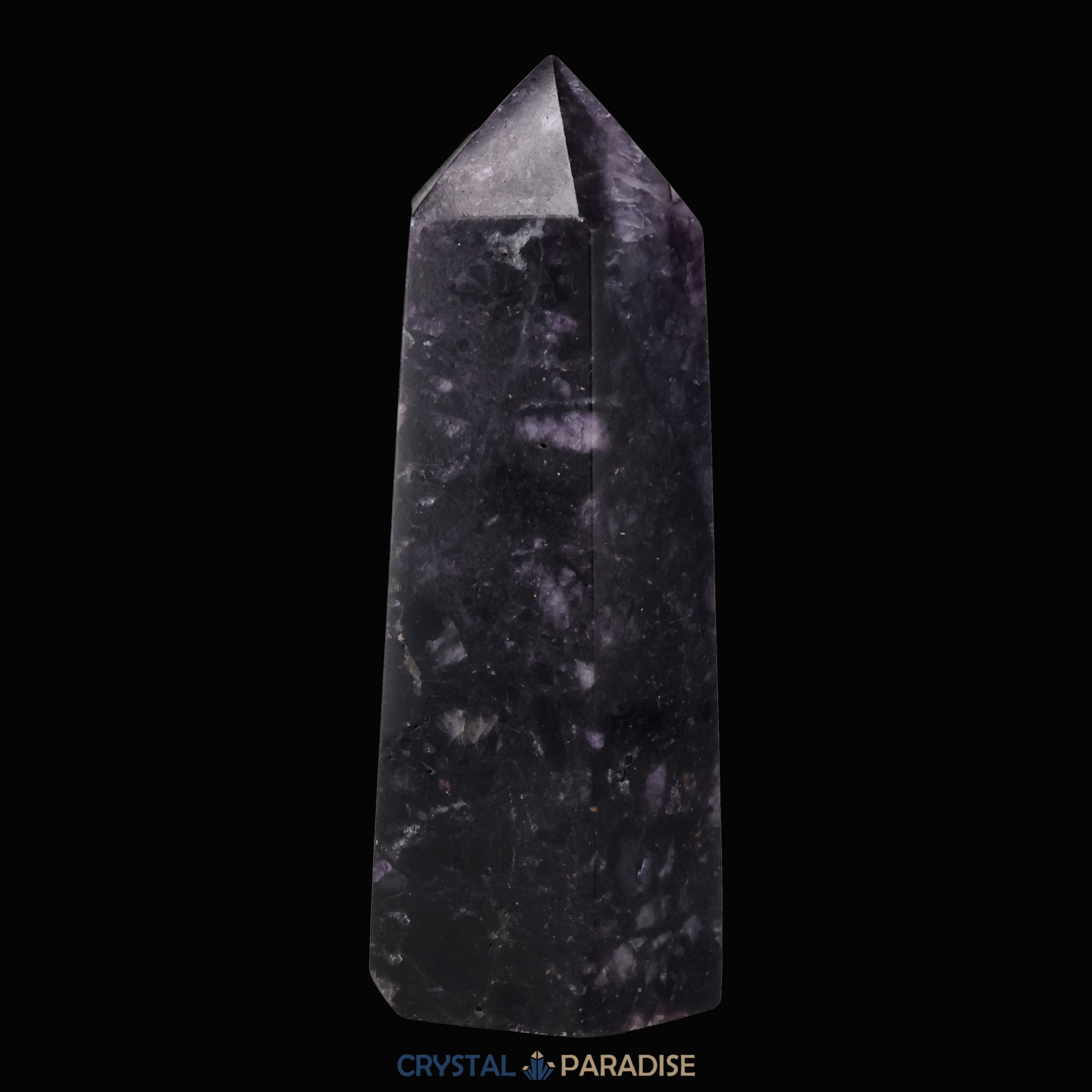 Violetter Fluorit Obelisk aus der inneren Mongolei (599g) – Ansicht 8