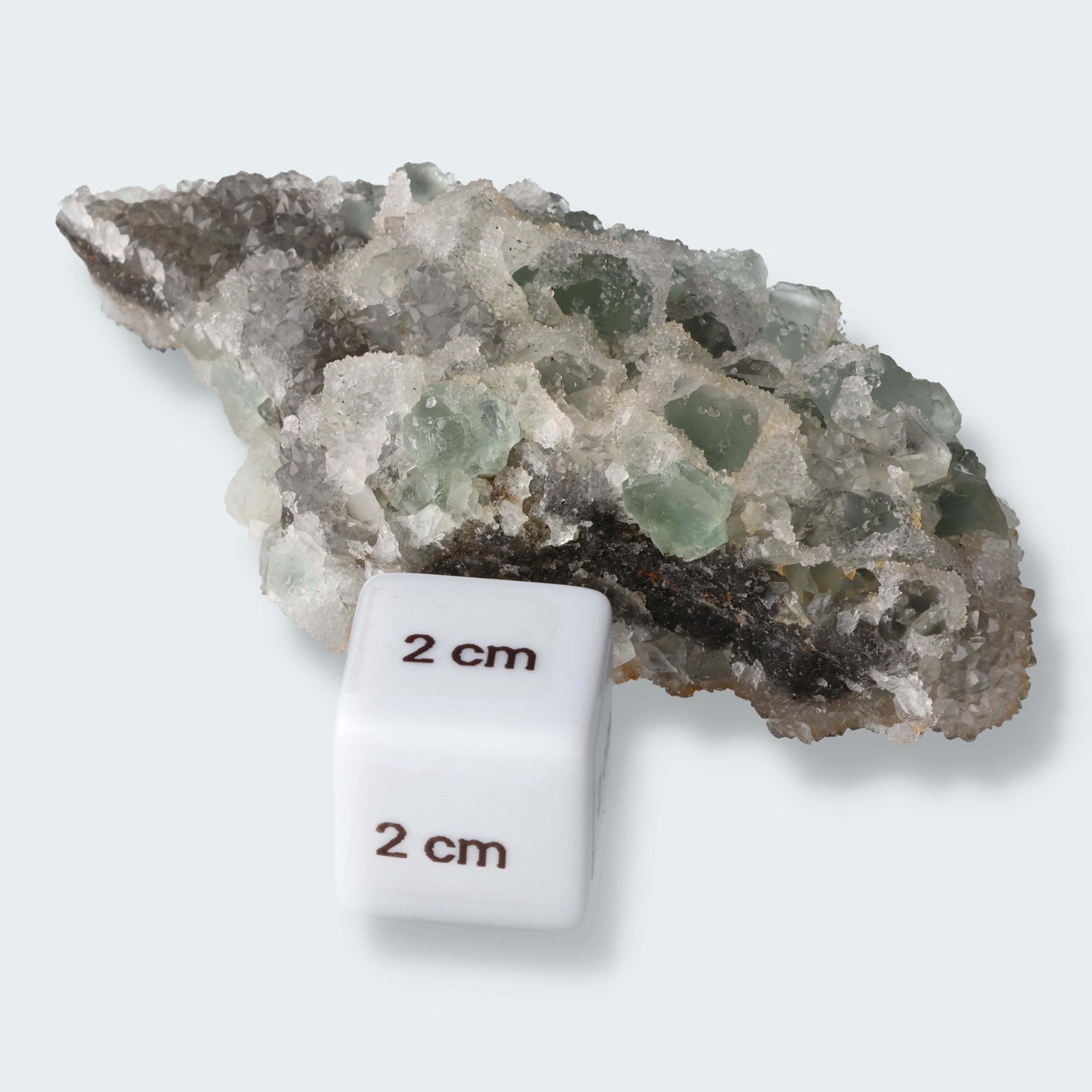 Zucker Fluorit aus der Zhejiang, China (113g) – Ansicht 2