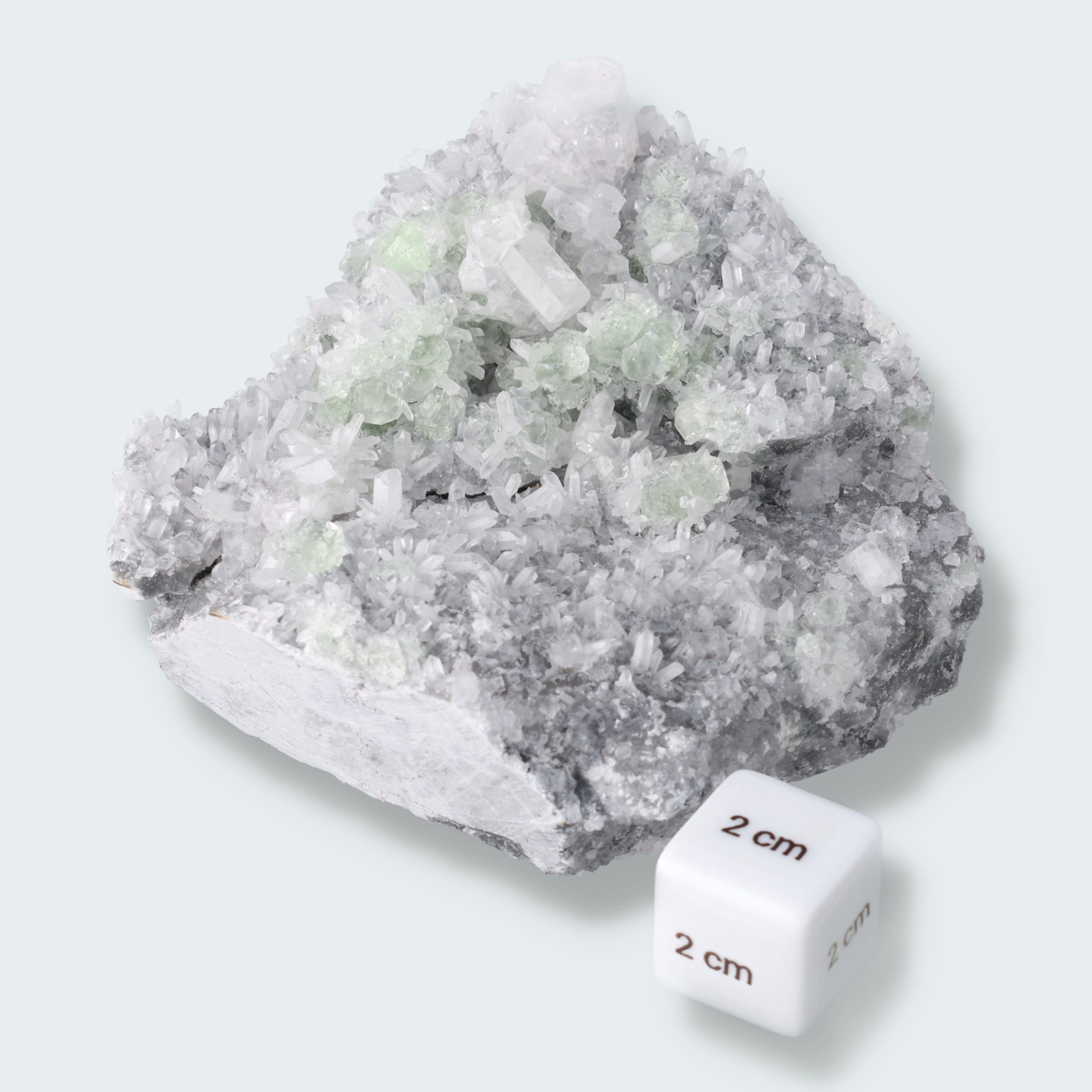 Zucker Fluorit aus der Zhejiang, China (531g) – Ansicht 2