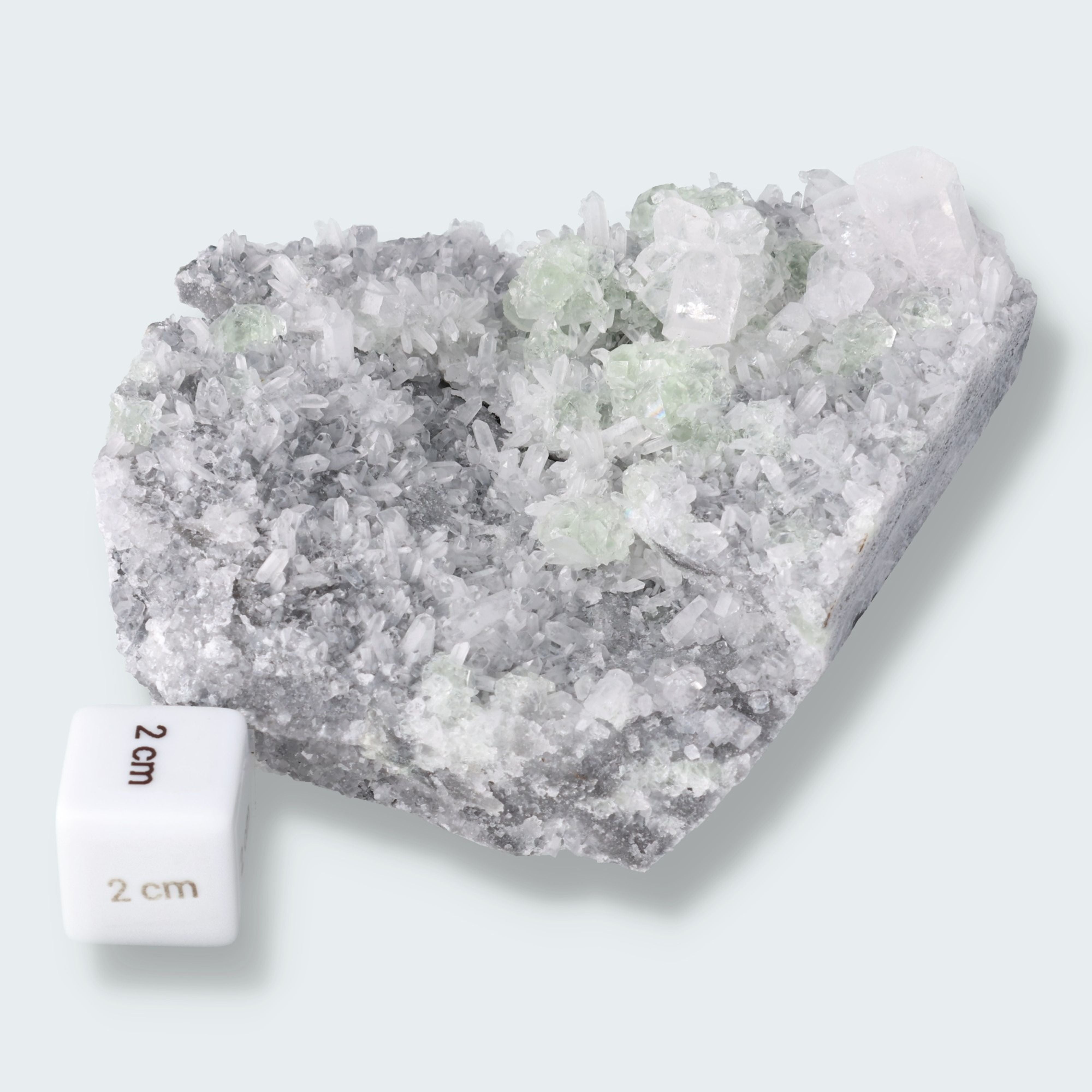 Zucker Fluorit aus der Zhejiang, China (531g) – Ansicht 3