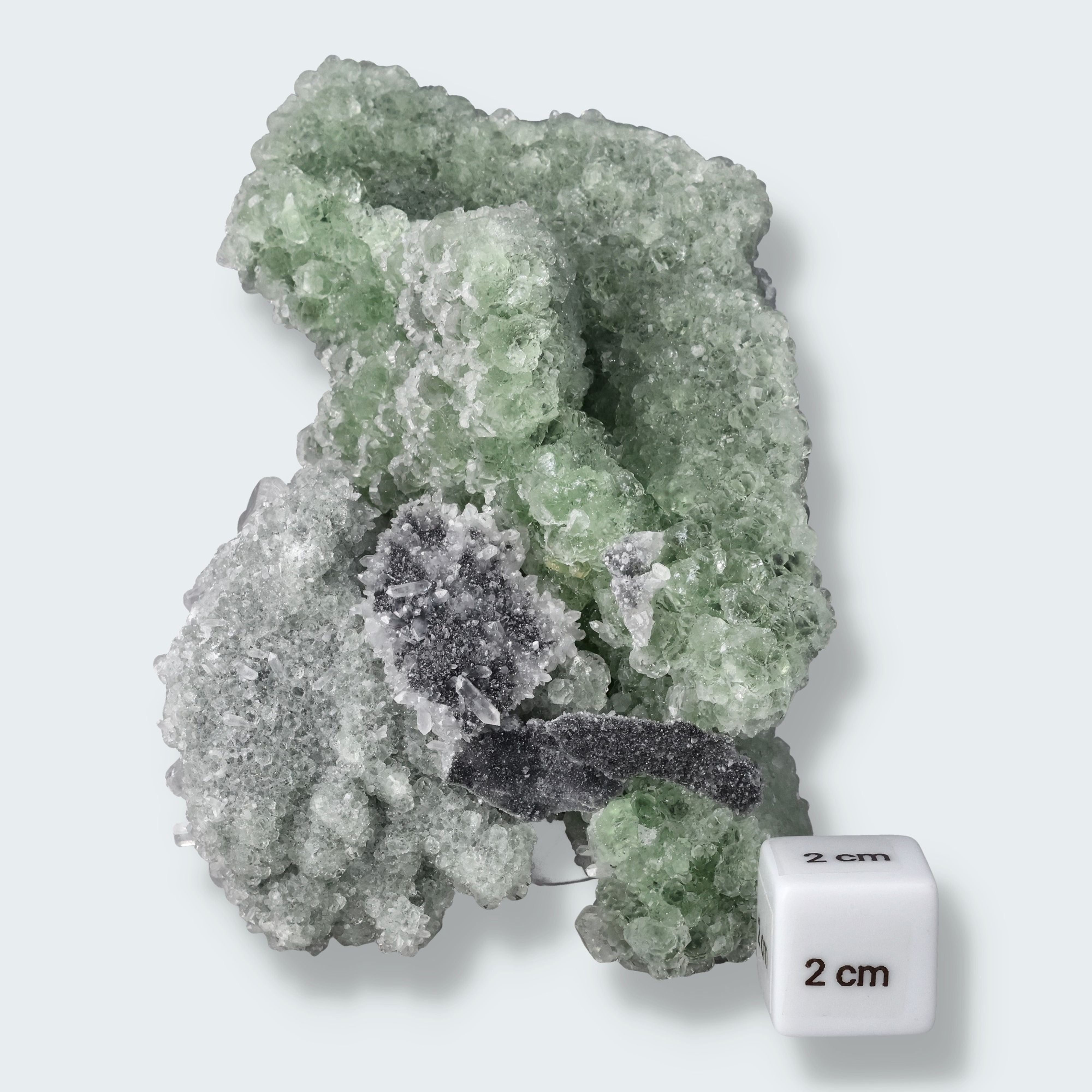 Zucker Fluorit aus der Zhejiang, China (685g) – Ansicht 2