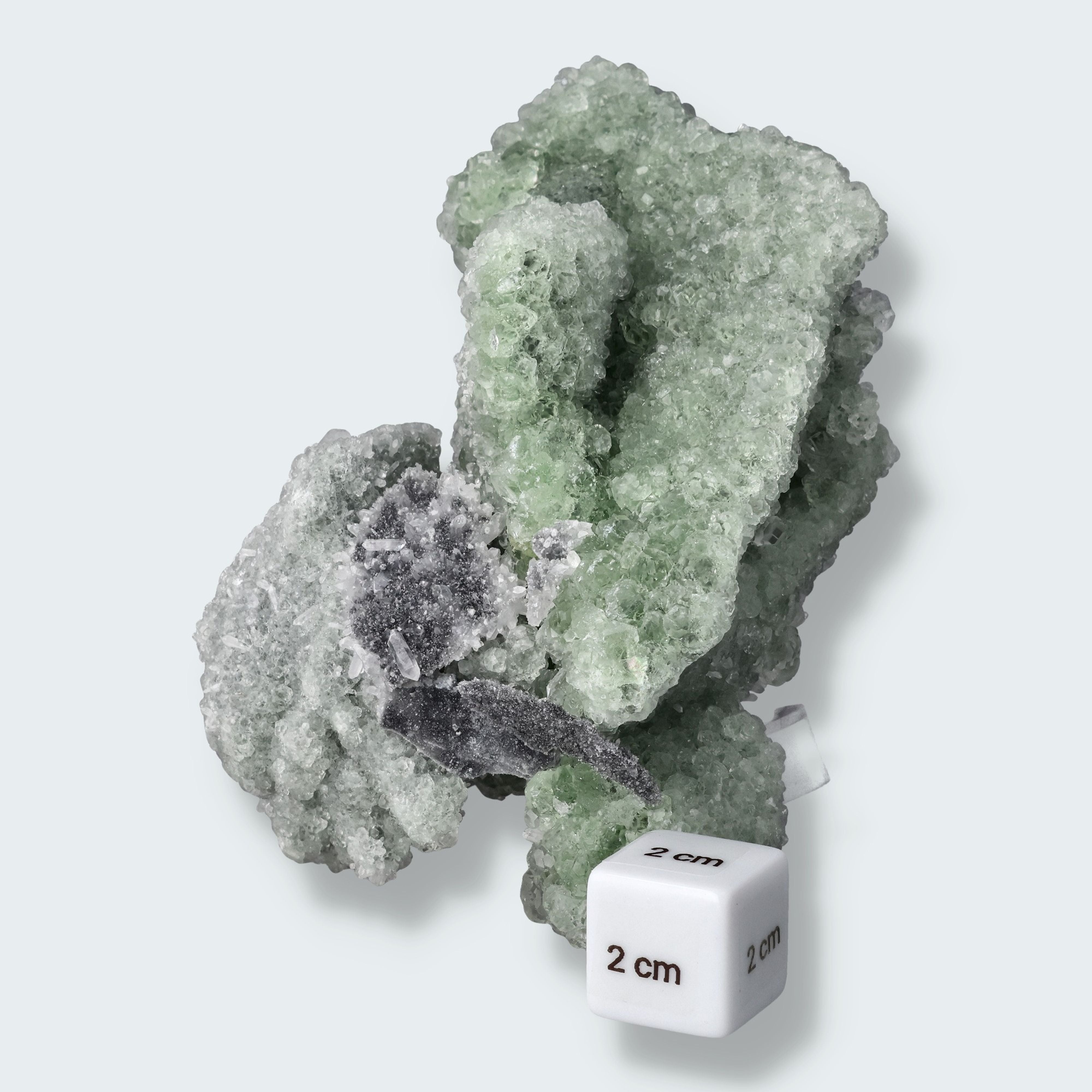 Zucker Fluorit aus der Zhejiang, China (685g) – Ansicht 3