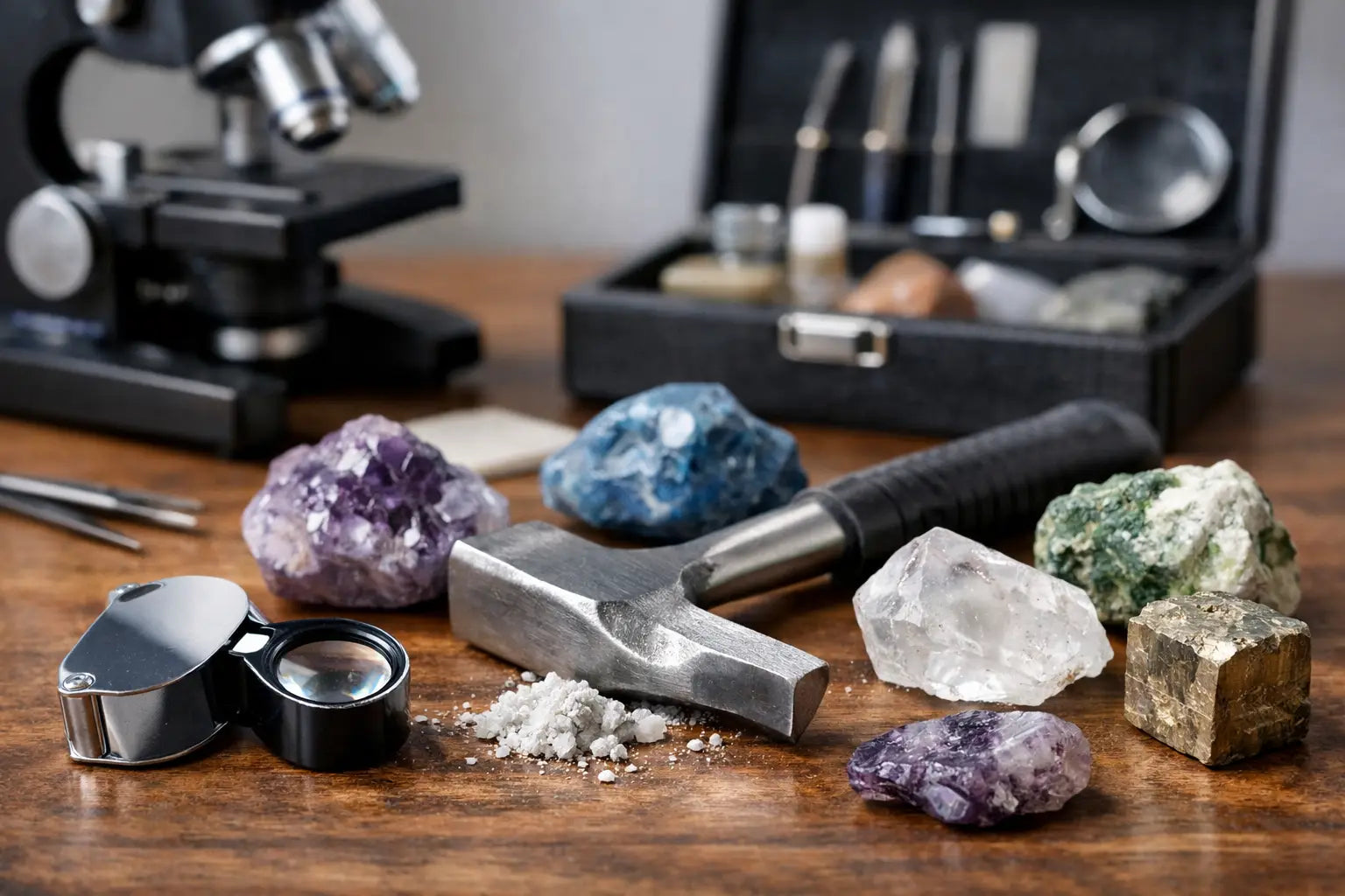 Verschiedene Mineralien zur Bestimmung – Wie erkenne ich Mineralien richtig?