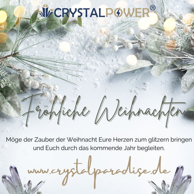 Wir wünschen ein glitzerndes Weihnachtsfest