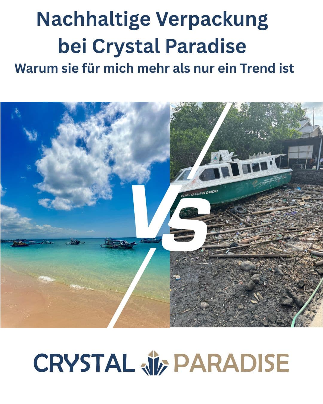 Nachhaltige Verpackung bei crystal paradise