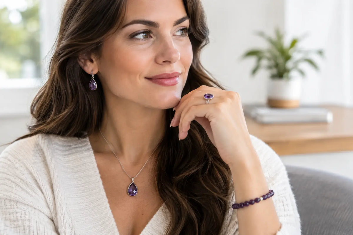Amethyst Schmuck im Praxistest für den Alltag