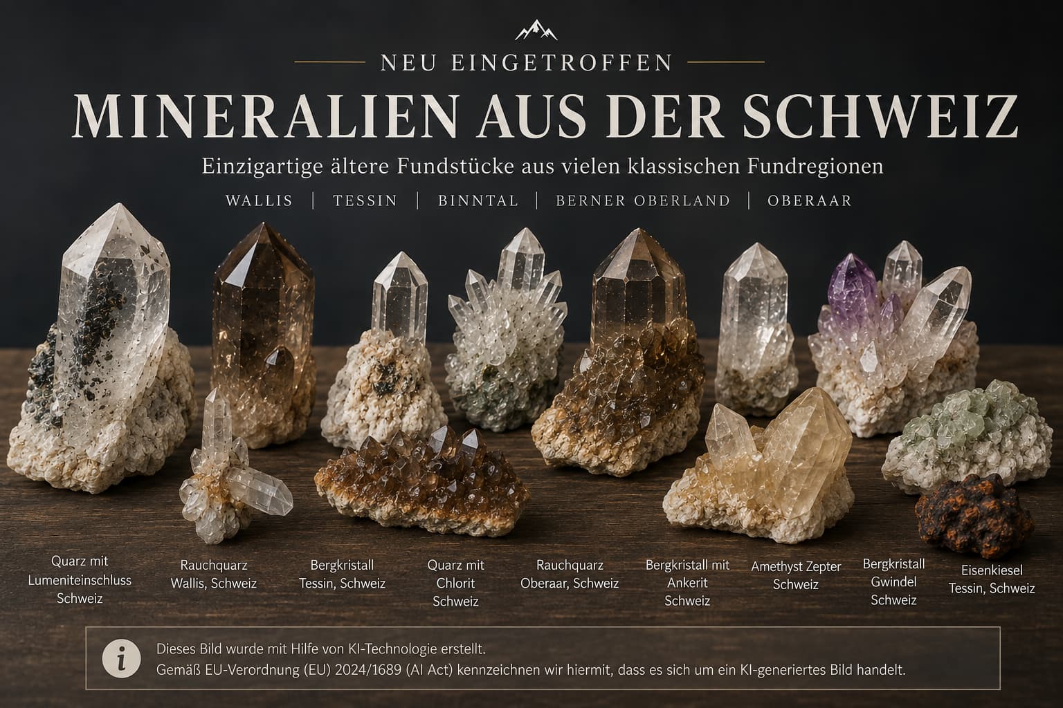 Mineralien aus der Schweiz