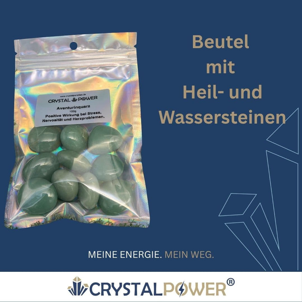 Beutel mit Heil- und Wassersteinen
